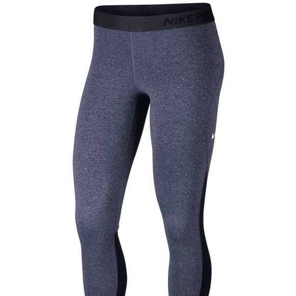 NIKE Pro Warm Training Tight Fit Charcoal Small - Picture 2 of 8